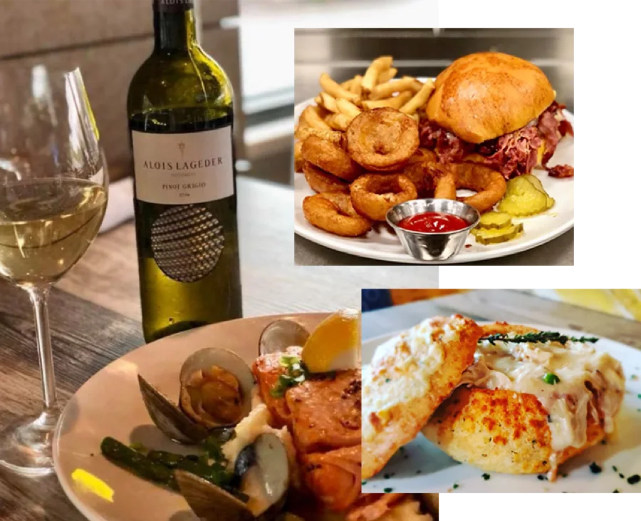 Food and drinks at 3 Brothers Bar and Grill